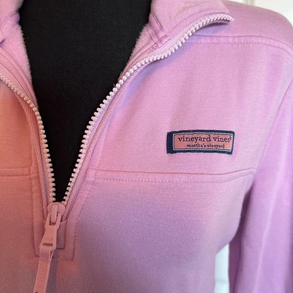 🤍Vineyard Vines Women's Soft Lilac Dreamcloth Shep Shirt/Sweater - Picture 4 of 13